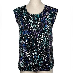 BANANA REPUBLIC SLEEVLESS MULTICOLOR OPEN BACK XS